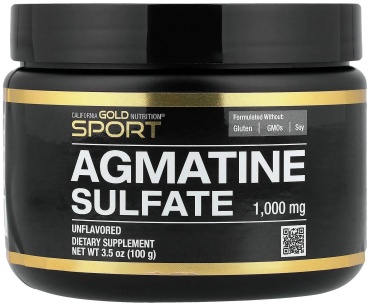 Аминокислота California Gold Nutrition Сульфат агматина нейтральный 100 г