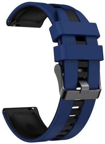 Ремешок BOGEMA для Huawei Watch GT 3, Watch GT 3 Pro, Watch GT Runner, Watch GT 2, Watch GT 2e, Watch GT 2 Pro, Watch GT 4, Watch GT 5, Watch GT 6 синий