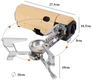 Горелка Portable Cassette Stove без баллона