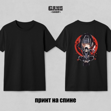 Футболка MUSTANG Itachi Naruto черный