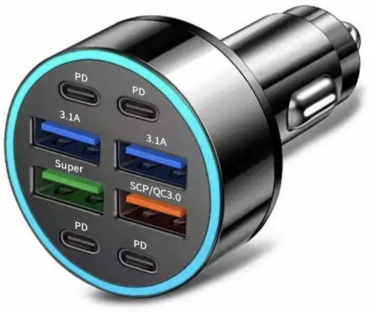 Разветвитель цельный CAR 955246061 черный