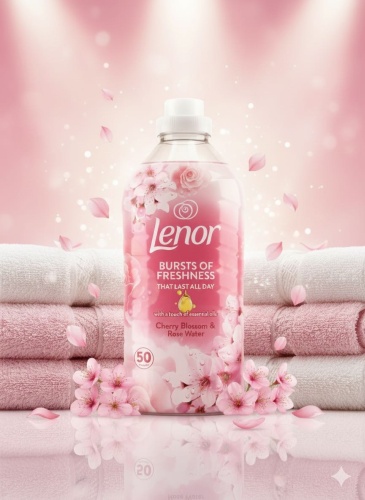 Lenor кондиционер Cherry Blossom&amp; Rose Water 1500 мл