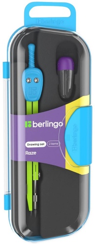 Готовальня Berlingo DS_40002b, предметов 2 шт, 135 мм