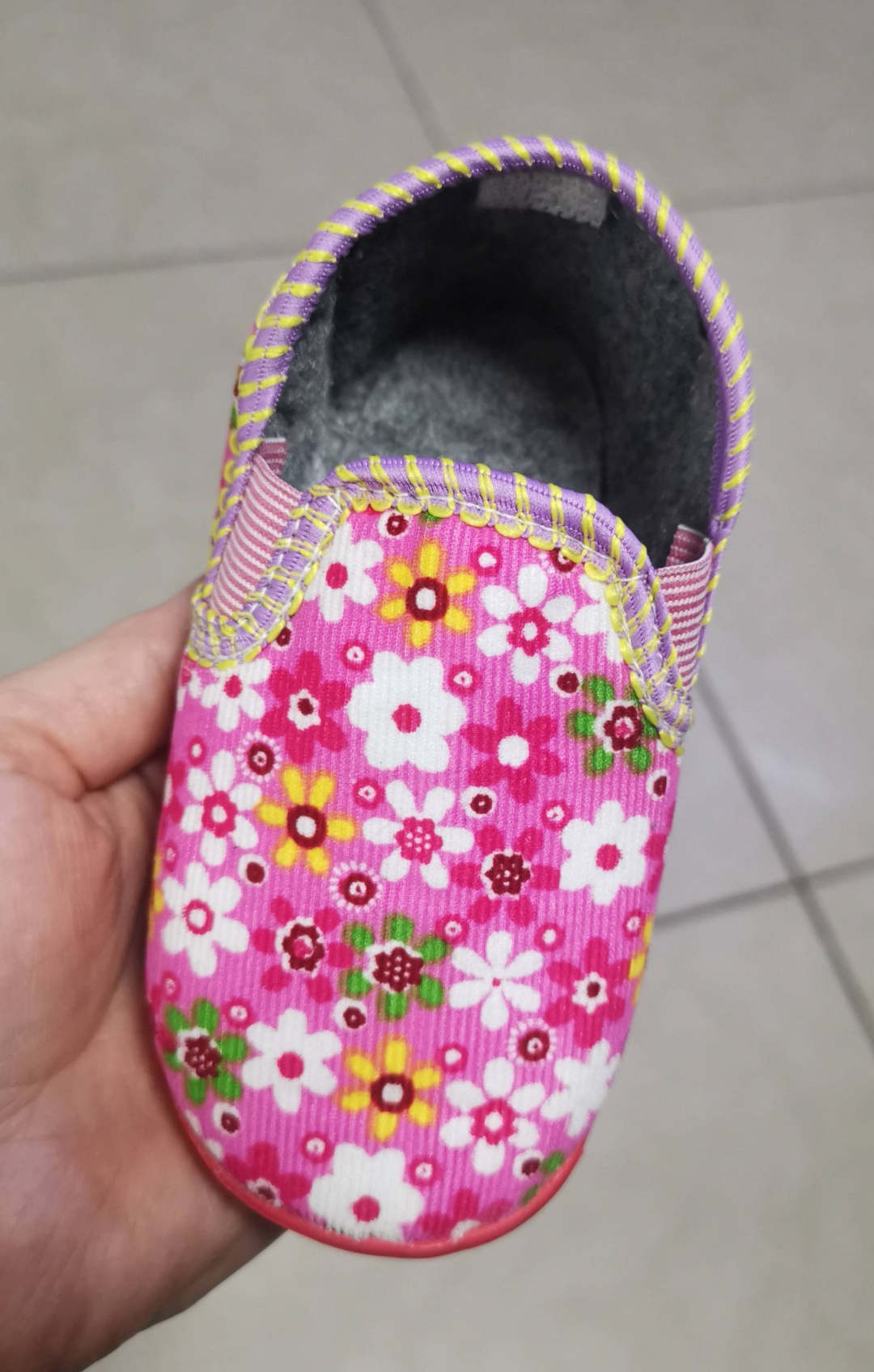 Тапочки розовый