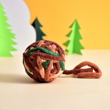 Мячик для самостоятельных игр, для совместных игр пластик, плюш