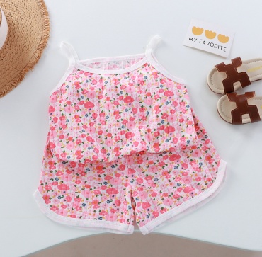 Комплект Childrens clothing белый, розовый