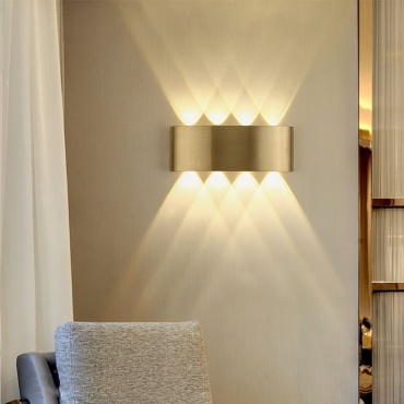 Бра настенный LED LED, золотистый
