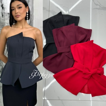 Корсет Wow_mybrands красный
