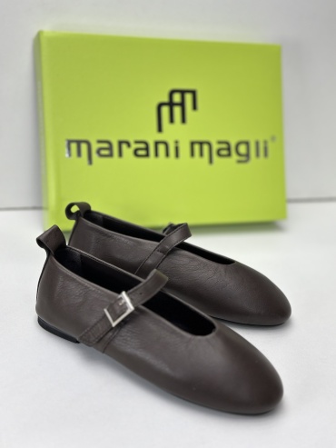 Балетки MARANI MAGLI коричневый
