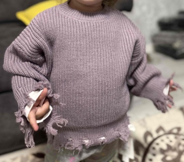 Свитер Kids Bella сиреневый