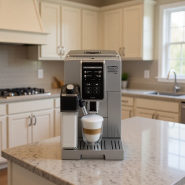 Кофемашина Delonghi Dinamica ECAM 370.95 S серебристый