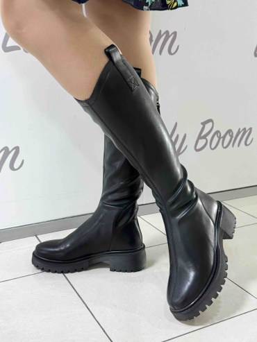 Сапоги Lady boom черный