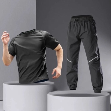 Повседневный костюм TR trendy черный