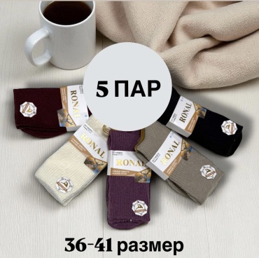 Носки SPEED WIN 5 пар мультиколор 36-41