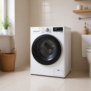 Стиральная машина LG F2V5PS0W белый + подарок