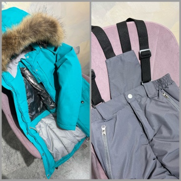 Комбинезон с брюками Комбинезон бирюзовый