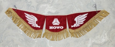 Вымпел Howo красный