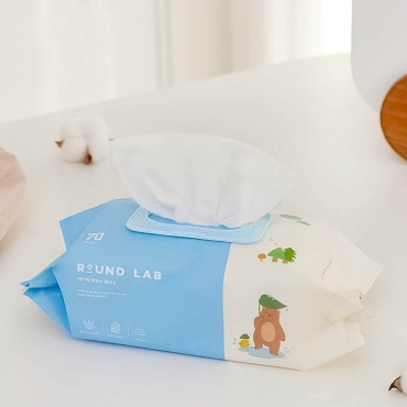 Влажные салфетки Round Lab BABY MILD WET WIPES 70 70 шт
