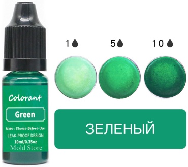 Краситель для свечей Зеленый