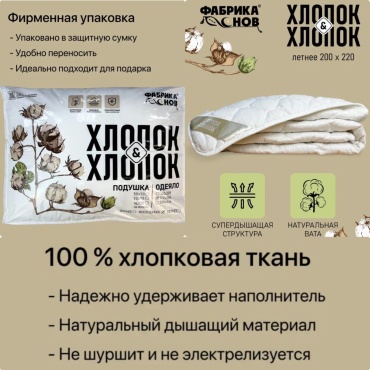 Одеяло Россия 200x220 всесезонное