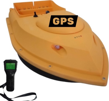 Прикормочный кораблик Прикормочный кораблик GPS420 желтый