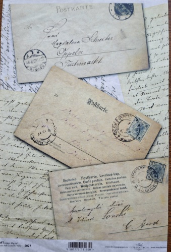 Декупажная карта