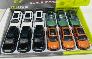 Легковая Metal scale model мультиколор