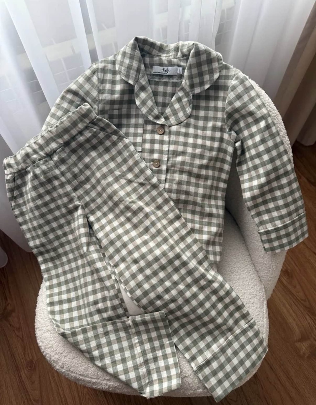 Пижама зеленый