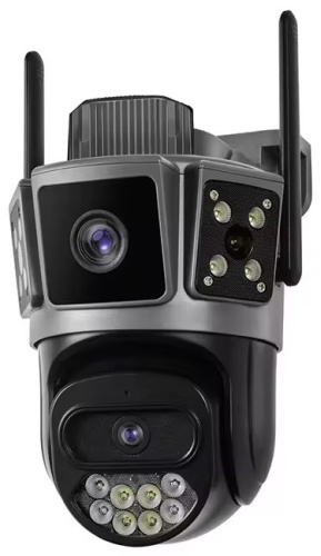Smart Tech камера видеонаблюдения LTE 4G Сим-карта S-7, 3MP, расширение 2048x1536