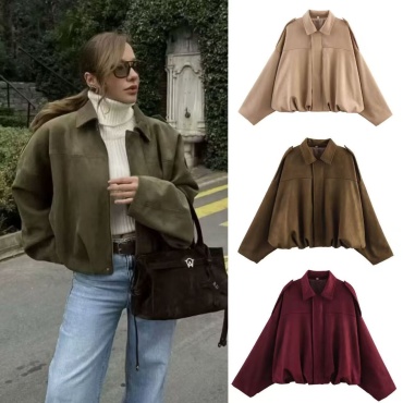 Бомбер Classic Fashion хаки