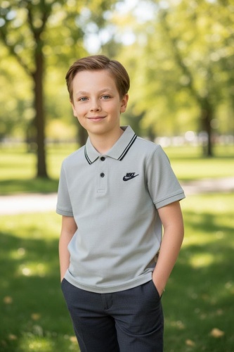 Рубашка тенниска Kids Moda серебристый