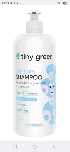 Шампунь Tiny Green Яблоко 500 мл