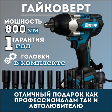 Diyoung гайковерт 903280997 48 В