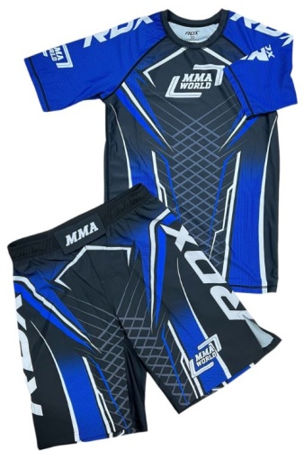 Рашгард для MMA RDX синий 48