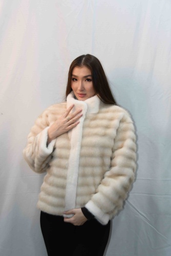 Шуба WIRONA бежевый