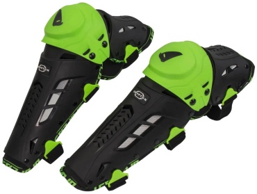 UFO Защита коленей Crypton Knee/Shin Guard зеленый, черный универсальный