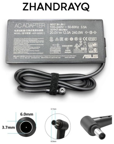 ZHANDRAYQ ZH-ADP-240EB 20V 12А 240W 6.0x3.7мм