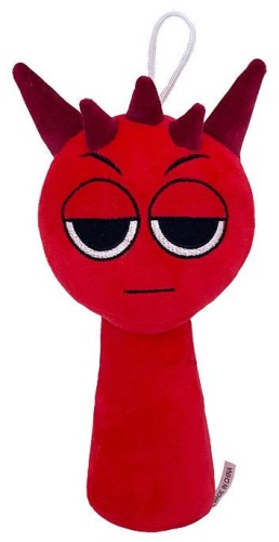 Мягкая игрушка Спрунки Sprunki Красный, 24 см