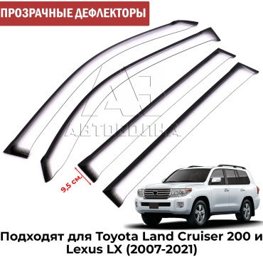 АВТОВОЛНА DOT2LX34PCA для Toyota, Lexus Land Cruiser 2007-2021