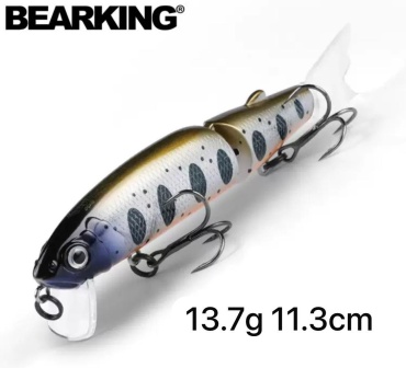 Рыболовный 30030903_Воблер на хищника c23 Японец BearKing sparrow 13.7g 11.3cm