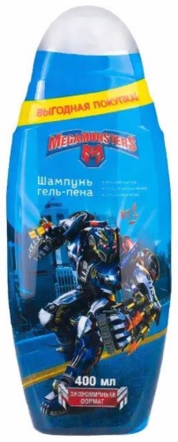 Шампунь и средство для купания MEGA MONSTERS МегаМонстры 400 мл