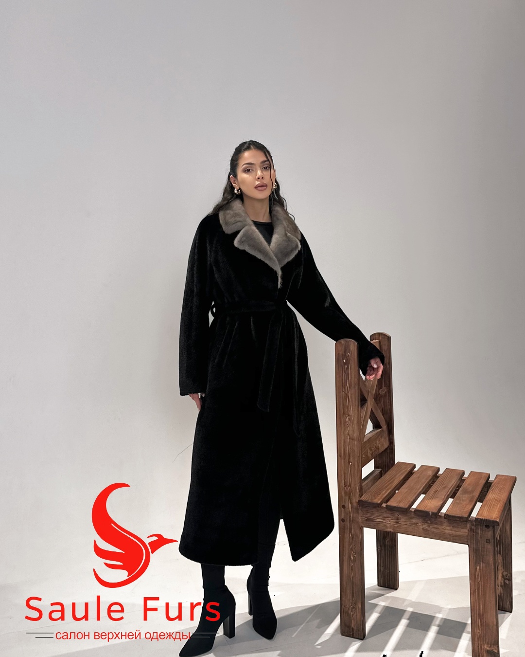 Пальто Max Mara черный