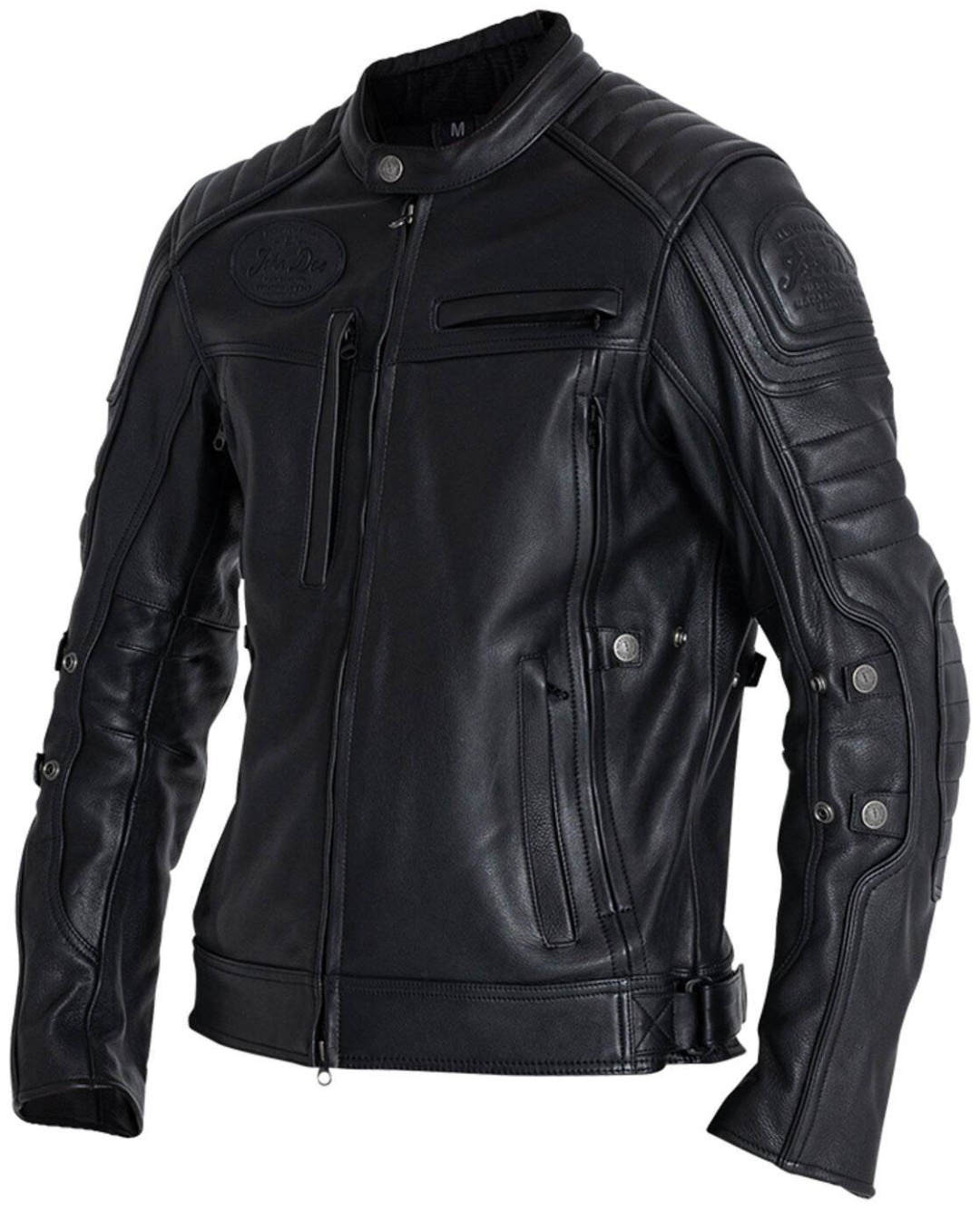 Мотокуртка JOHN DOE Technical Leather черный 54