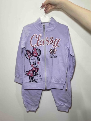 Спортивный костюм Ravza Kids фиолетовый