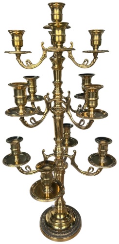 Stilars канделябр 01391 Канделябр Имперский 28х60 см, латунь