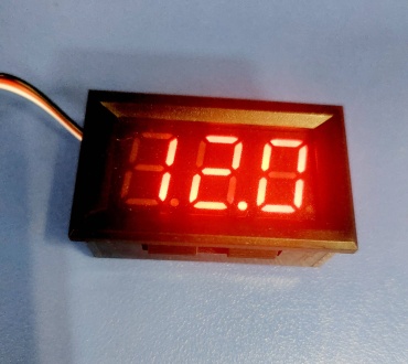 OEM вольтметр V метр Вольтметр 0,56" красный