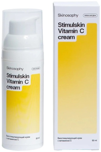 Skinosophy крем Биостимулирующий крем с витамином С для лица 50 мл