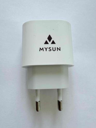 Зарядное устройство MYSUN Gl-20w USB Type-C 20 Вт белый