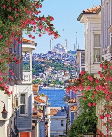 DIY DIGITAL PAINTING Istanbul manzarası холст на подрамнике 50x40 см