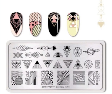 BORN PRETTY пластины Geometry